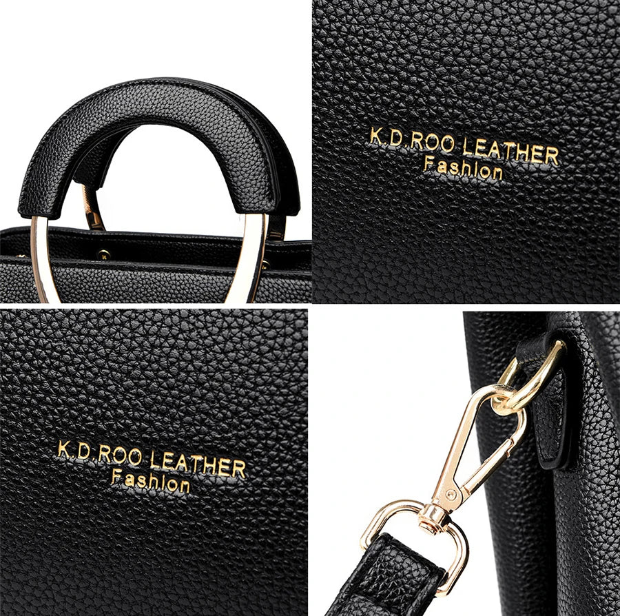 Bolso Marivelle | Cuero Sintético Textura Lichi con Cierre de Cremallera