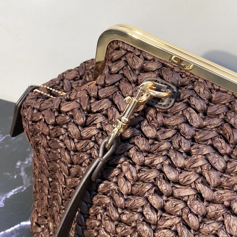 Bolso Aurisse | Gran Capacidad con Cierre Kiss Lock Clásico
