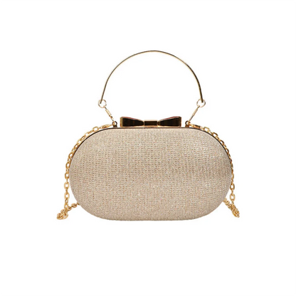 Bolso Aureline | Acabado Glitter con Asa Superior Elegante