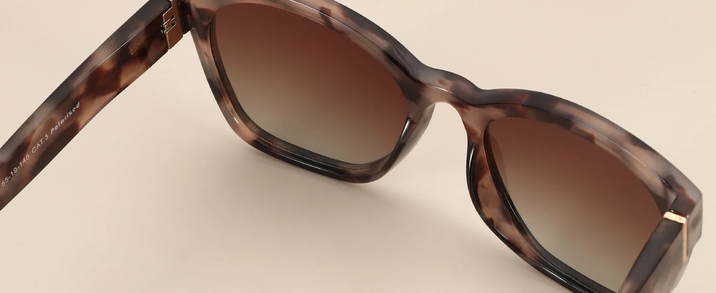Gafas Aurora Cat Eye | Lentes Polarizados Oversize con Protección UV400 y Estilo Retro