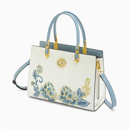 Bolso Jade Imperial | Bordado Tradicional Chino con Estilo Vintage y Elegancia Atemporal