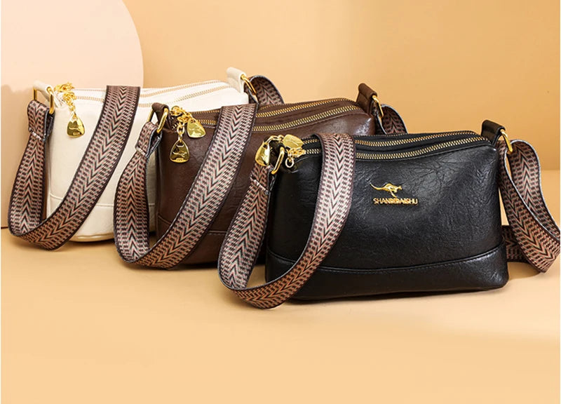 Bolso Valentina | Confeccionado en cuero 100% vacuno con diseño elegante y multifuncional.