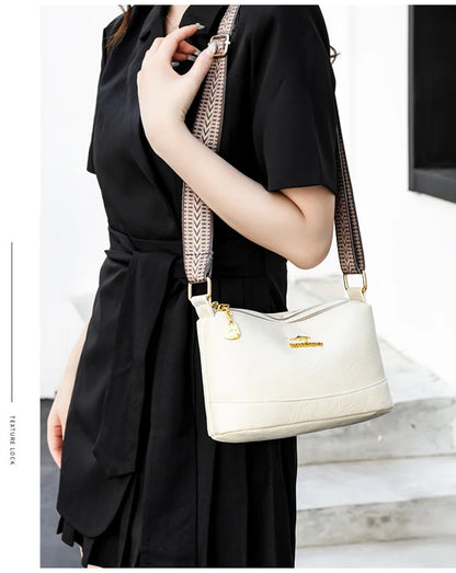 Bolso Valentina | Confeccionado en cuero 100% vacuno con diseño elegante y multifuncional.