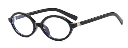 Valenne Noir | Gafas de Sol Ovaladas Pequeñas Vintage Unisex | Protección UV400 para Hombre y Mujer | Diseño Fashion de Lujo con Estilo 2025