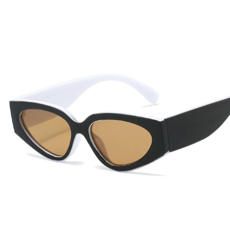 Ravelle Éclipse | Gafas de Sol Cat Eye Vintage Unisex | Diseño Ovalado para Hombre y Mujer | Estilo Retro Elegante para Uso Diario