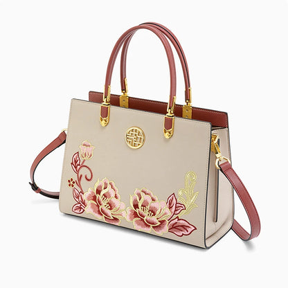 Bolso Jade Imperial | Bordado Tradicional Chino con Estilo Vintage y Elegancia Atemporal