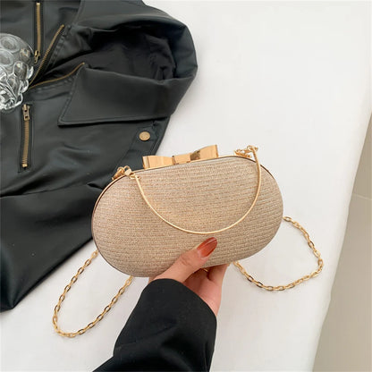 Bolso Aureline | Acabado Glitter con Asa Superior Elegante