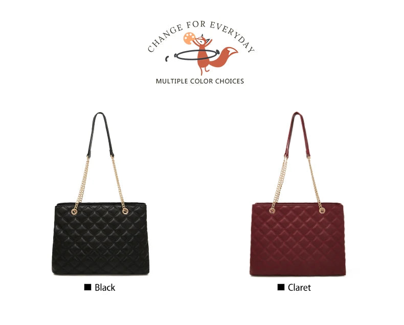 Bolso Valeria | Diseño acolchado clásico con estilo vintage para llevar al hombro.