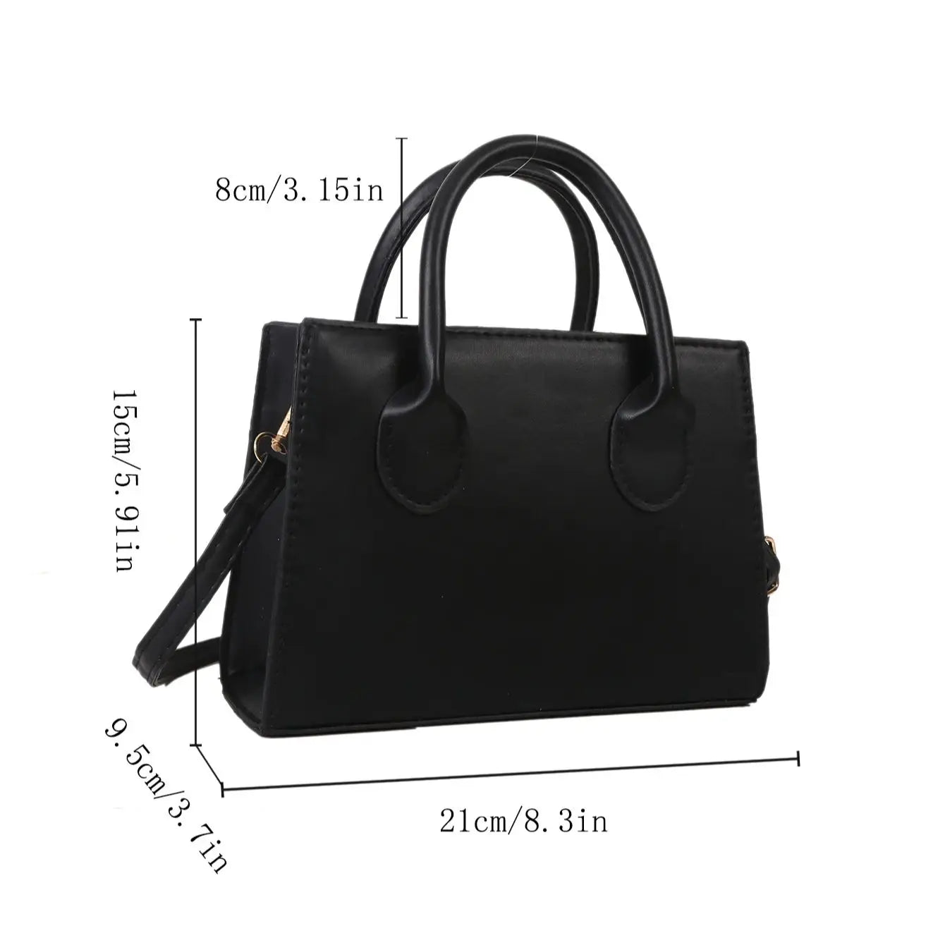 Bolso Alvera | Cuero Sintético de Gran Capacidad para Viajes y Uso Diario