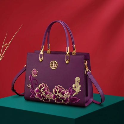 Bolso Jade Imperial | Bordado Tradicional Chino con Estilo Vintage y Elegancia Atemporal