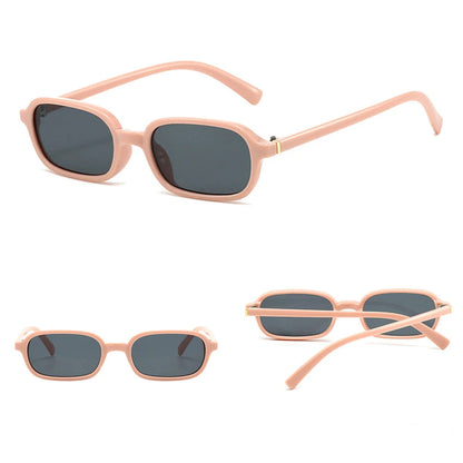 Avenor Edge | Gafas de Sol Rectangulares Vintage Unisex | Protección UV400 para Hombre y Mujer | Diseño Retro de Montura Pequeña y Estilo 2026