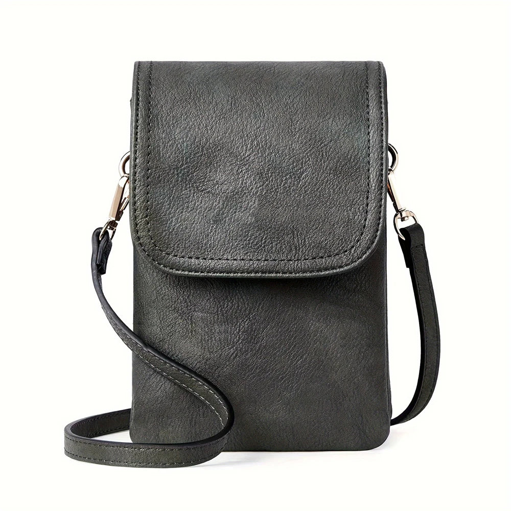 Bolso Alma | Diseño minimalista en cuero PU con tamaño compacto para llevar el móvil y lo esencial.