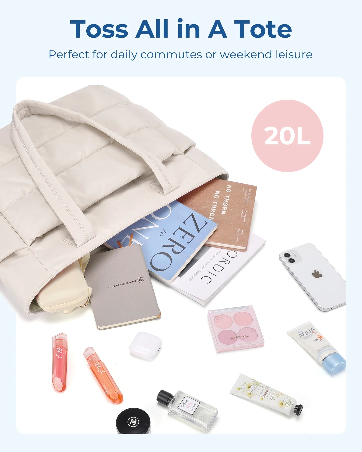 Bolso Sofía | Gran capacidad y diseño versátil, ideal para el trabajo, los estudios y las compras.