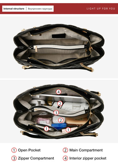 Bolso Valeria | Diseño acolchado clásico con estilo vintage para llevar al hombro.