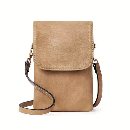 Bolso Alma | Diseño minimalista en cuero PU con tamaño compacto para llevar el móvil y lo esencial.