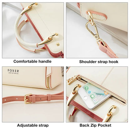 Bolso Isabella | Cuero dividido de alta calidad con diseño elegante y gran capacidad.