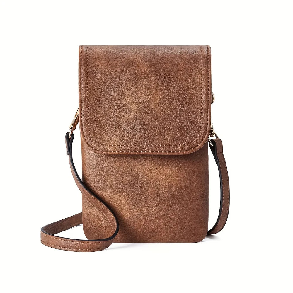 Bolso Alma | Diseño minimalista en cuero PU con tamaño compacto para llevar el móvil y lo esencial.