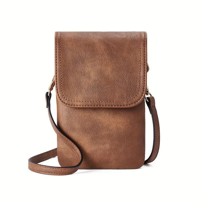 Bolso Alma | Diseño minimalista en cuero PU con tamaño compacto para llevar el móvil y lo esencial.