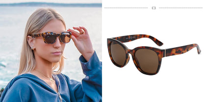 Gafas Aurora Cat Eye | Lentes Polarizados Oversize con Protección UV400 y Estilo Retro