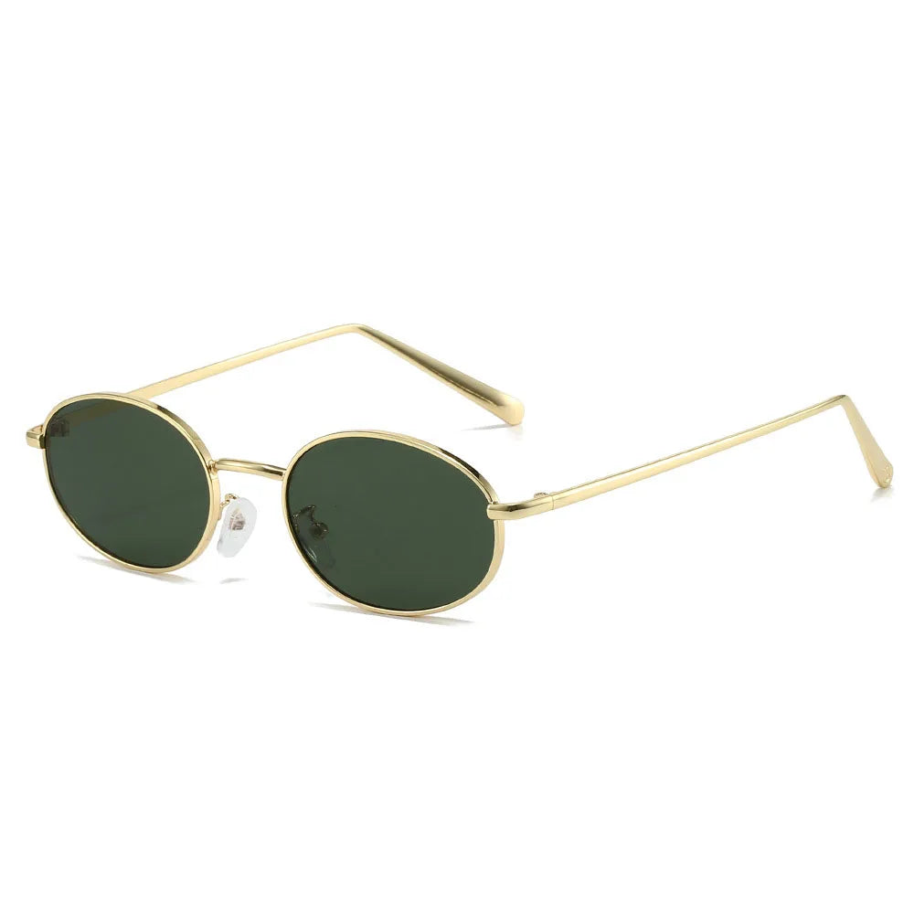 Gafas de Sol SAVELLE™ Ovaladas para Mujer | Diseño Retro con Estampado Leopardo | Estilo Vintage Chic | Protección UV400