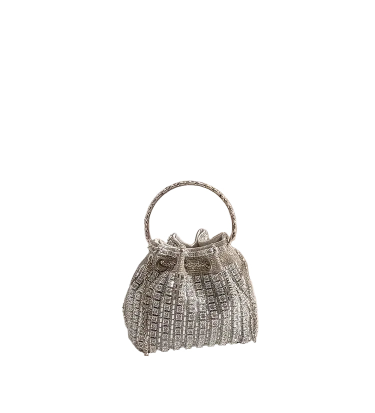 Bolso Élysia | Acabado con Cristales de Estrás y Brillo Sofisticado
