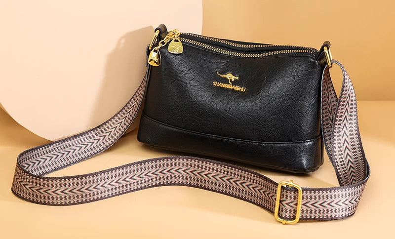 Bolso Valentina | Confeccionado en cuero 100% vacuno con diseño elegante y multifuncional.