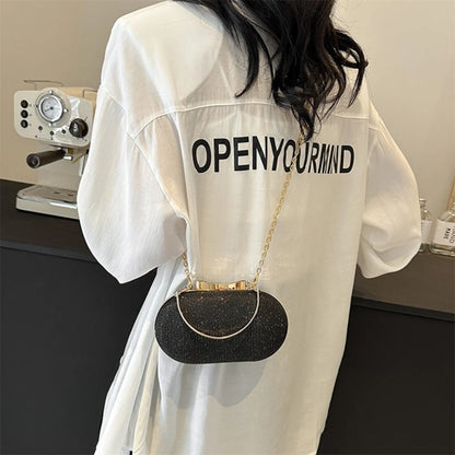 Bolso Aureline | Acabado Glitter con Asa Superior Elegante