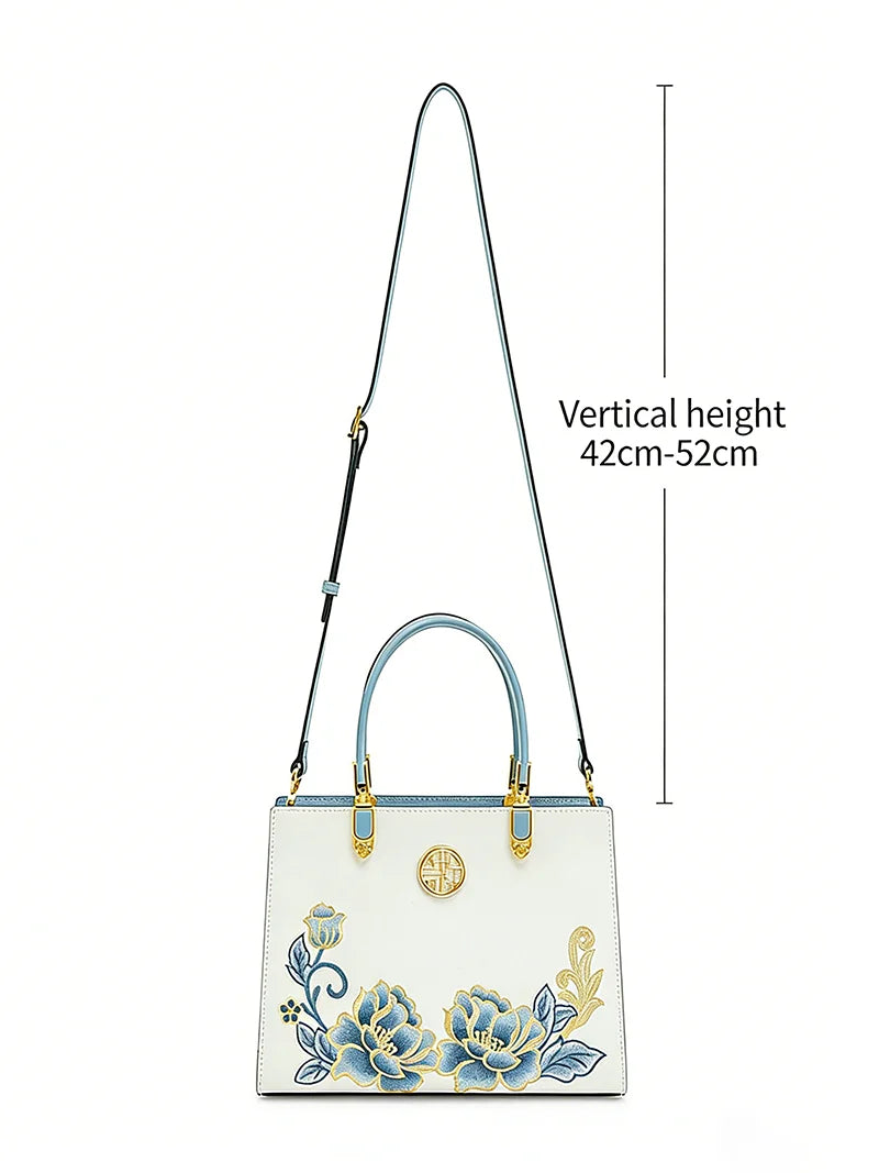 Bolso Jade Imperial | Bordado Tradicional Chino con Estilo Vintage y Elegancia Atemporal