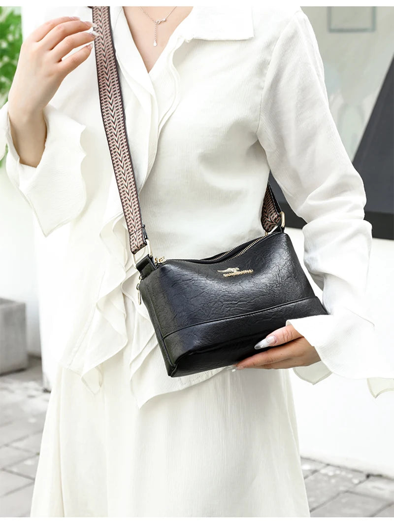 Bolso Valentina | Confeccionado en cuero 100% vacuno con diseño elegante y multifuncional.