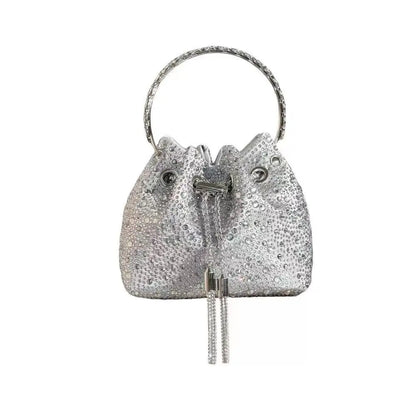 Bolso Élysia | Acabado con Cristales de Estrás y Brillo Sofisticado
