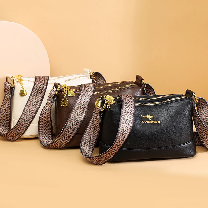 Bolso Valentina | Confeccionado en cuero 100% vacuno con diseño elegante y multifuncional.