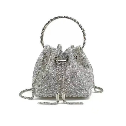 Bolso Élysia | Acabado con Cristales de Estrás y Brillo Sofisticado