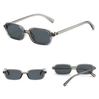 Avenor Edge | Gafas de Sol Rectangulares Vintage Unisex | Protección UV400 para Hombre y Mujer | Diseño Retro de Montura Pequeña y Estilo 2026