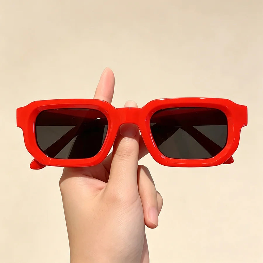 Gafas de Sol VALTHERA™ Rectangulares para Mujer y Hombre | Diseño Retro Vintage | Estilo Luxury | Protección UV400