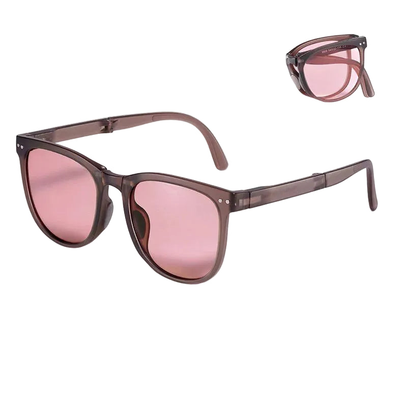 Virello Flex | Gafas de Sol Plegables Ultraligeras Unisex | Protección UV para Hombre y Mujer | Diseño Compacto y Portátil para Uso Diario