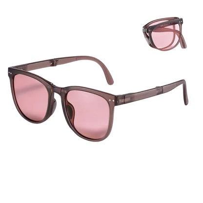 Virello Flex | Gafas de Sol Plegables Ultraligeras Unisex | Protección UV para Hombre y Mujer | Diseño Compacto y Portátil para Uso Diario
