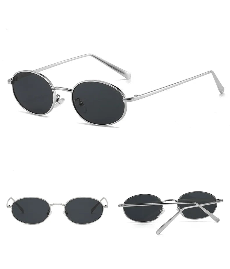 Gafas de Sol SAVELLE™ Ovaladas para Mujer | Diseño Retro con Estampado Leopardo | Estilo Vintage Chic | Protección UV400