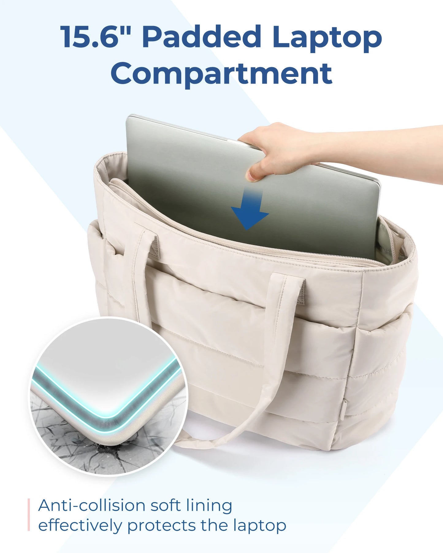 Bolso Sofía | Gran capacidad y diseño versátil, ideal para el trabajo, los estudios y las compras.