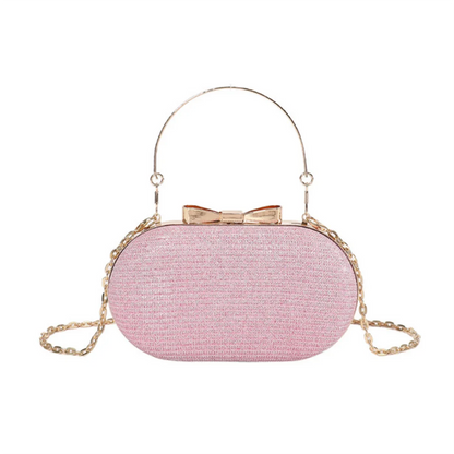 Bolso Aureline | Acabado Glitter con Asa Superior Elegante
