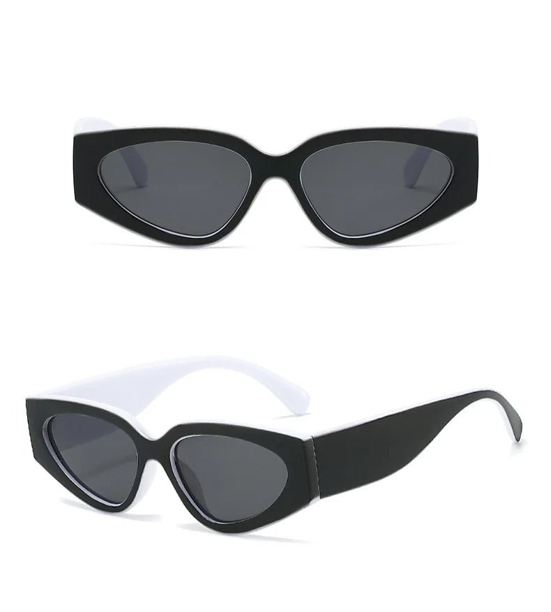 Ravelle Éclipse | Gafas de Sol Cat Eye Vintage Unisex | Diseño Ovalado para Hombre y Mujer | Estilo Retro Elegante para Uso Diario