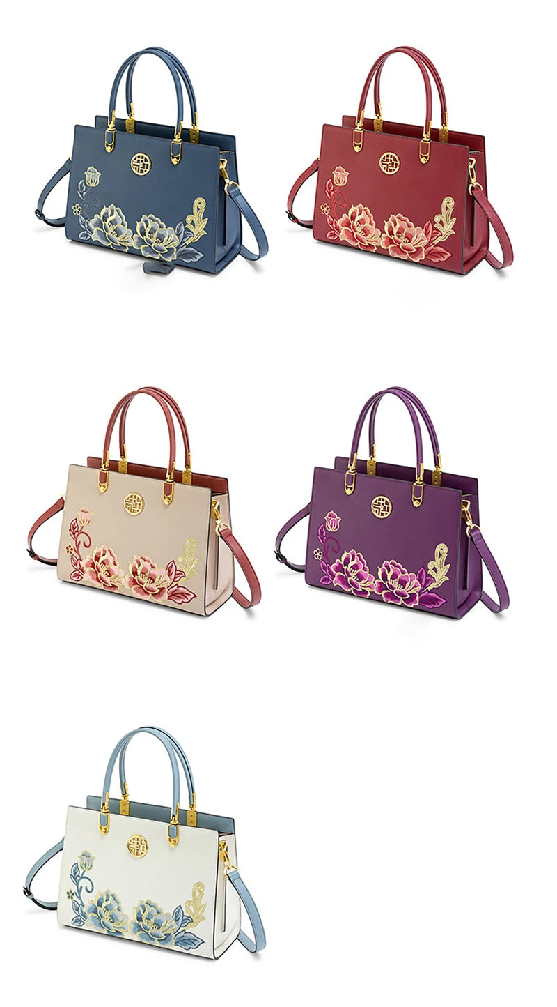 Bolso Jade Imperial | Bordado Tradicional Chino con Estilo Vintage y Elegancia Atemporal