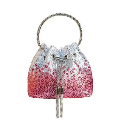 Bolso Élysia | Acabado con Cristales de Estrás y Brillo Sofisticado