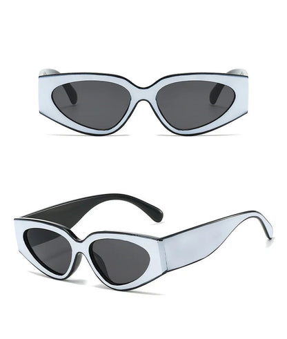 Ravelle Éclipse | Gafas de Sol Cat Eye Vintage Unisex | Diseño Ovalado para Hombre y Mujer | Estilo Retro Elegante para Uso Diario