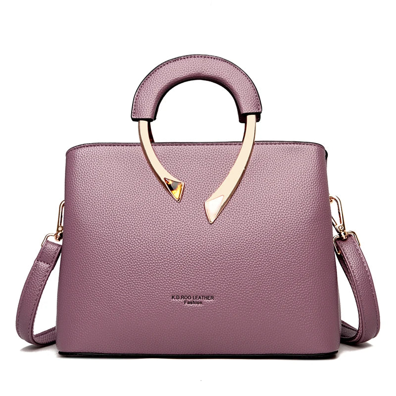 Bolso Marivelle | Cuero Sintético Textura Lichi con Cierre de Cremallera