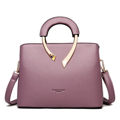 Bolso Marivelle | Cuero Sintético Textura Lichi con Cierre de Cremallera