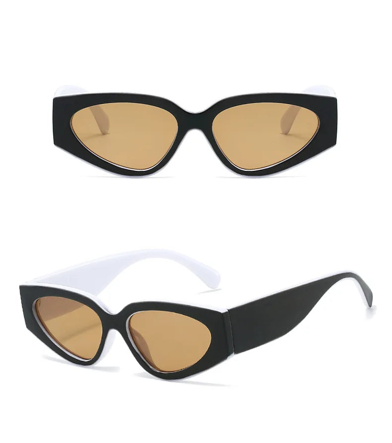 Ravelle Éclipse | Gafas de Sol Cat Eye Vintage Unisex | Diseño Ovalado para Hombre y Mujer | Estilo Retro Elegante para Uso Diario