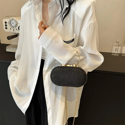 Bolso Aureline | Acabado Glitter con Asa Superior Elegante