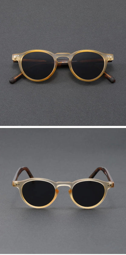 Velmont Orion | Gafas de Sol Polarizadas Unisex | Montura TR90 con Acabado en Acetato | Protección UV para Hombre y Mujer con Estilo Europeo