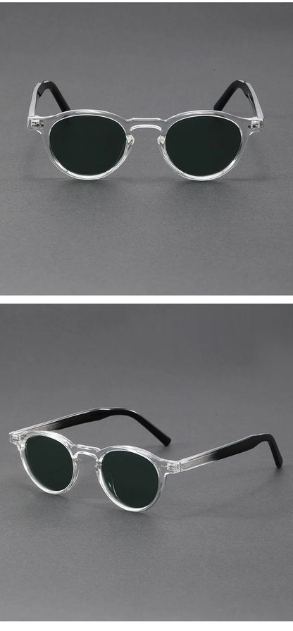 Velmont Orion | Gafas de Sol Polarizadas Unisex | Montura TR90 con Acabado en Acetato | Protección UV para Hombre y Mujer con Estilo Europeo