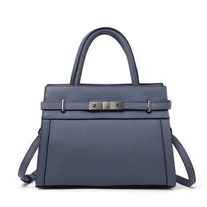 Bolso Noréline | Cuero Genuino de Primera Capa con Diseño Tote Profesional